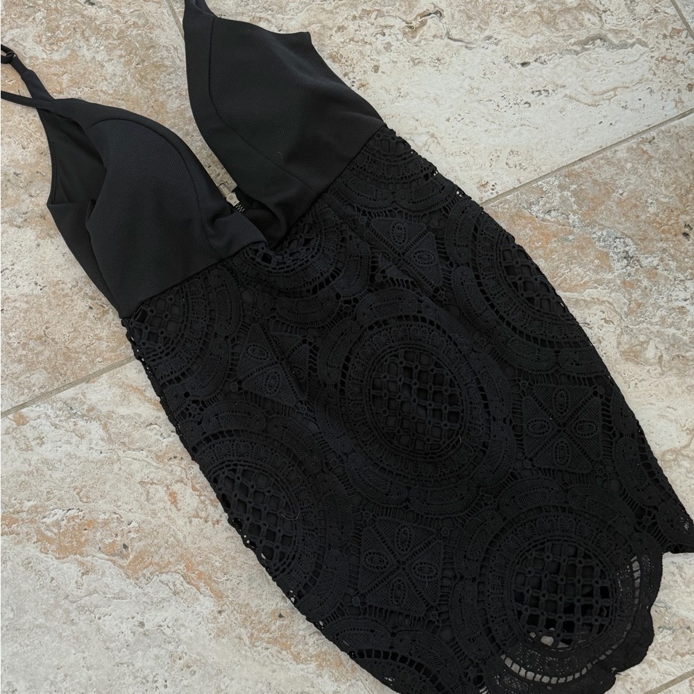 Elegant Black Bodycon Dress